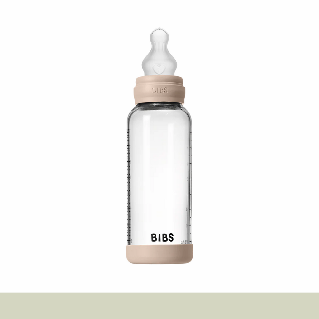 BIBS - Biberón Cristal 240ml - Rosa