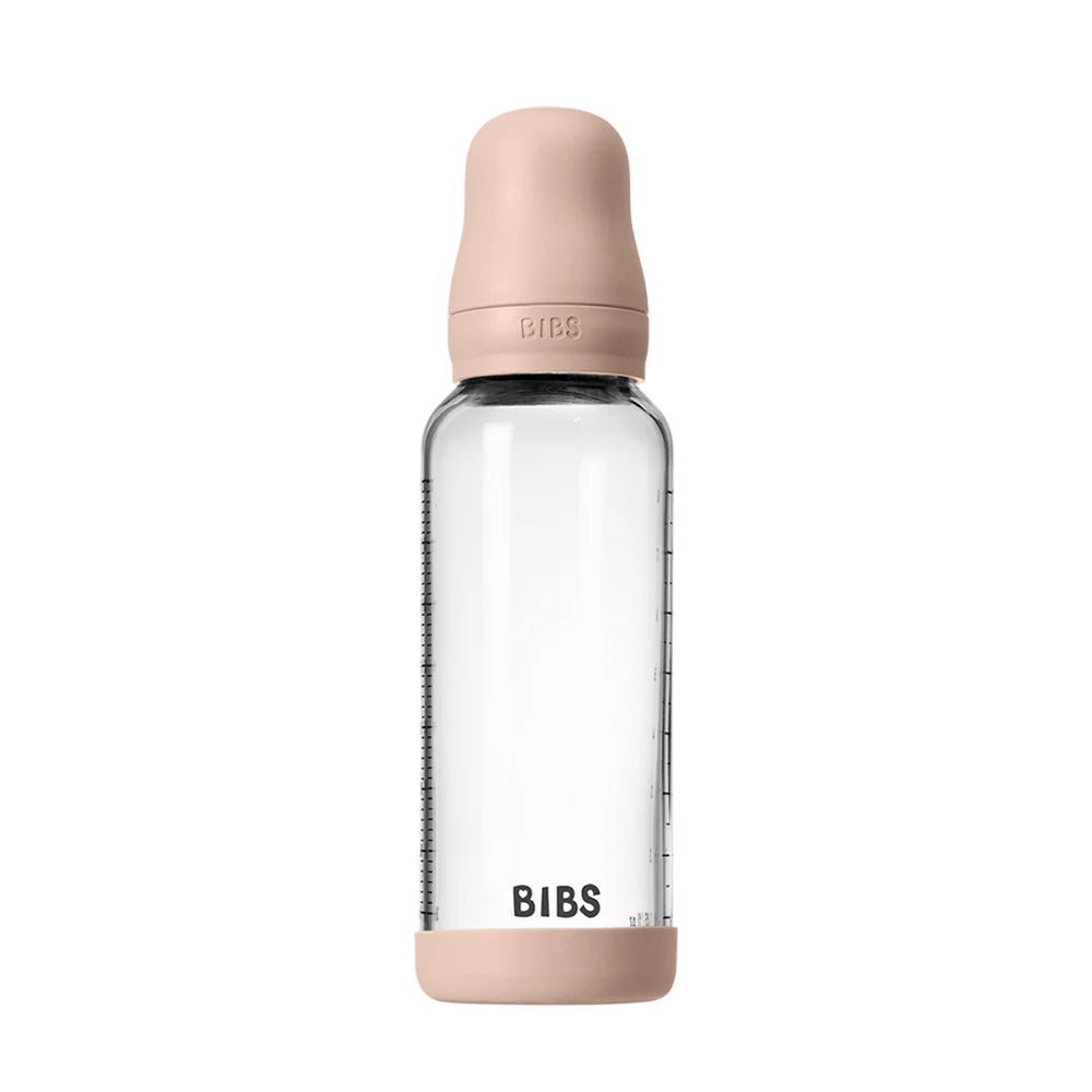 BIBS - Biberón Cristal 240ml - Rosa