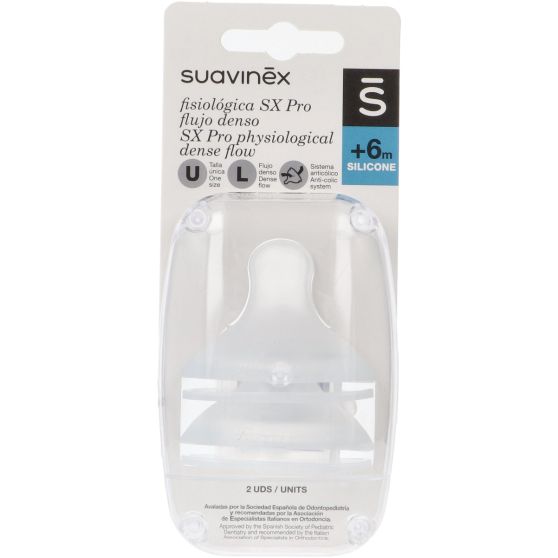 Suavinex - Repuesto Tetinas SX Pro Flujo Denso